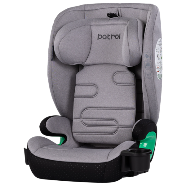 Scaun auto Chipolino Patrol STKPA02602PL Gray 4 ani - 12 ani, 36 kg photo 1