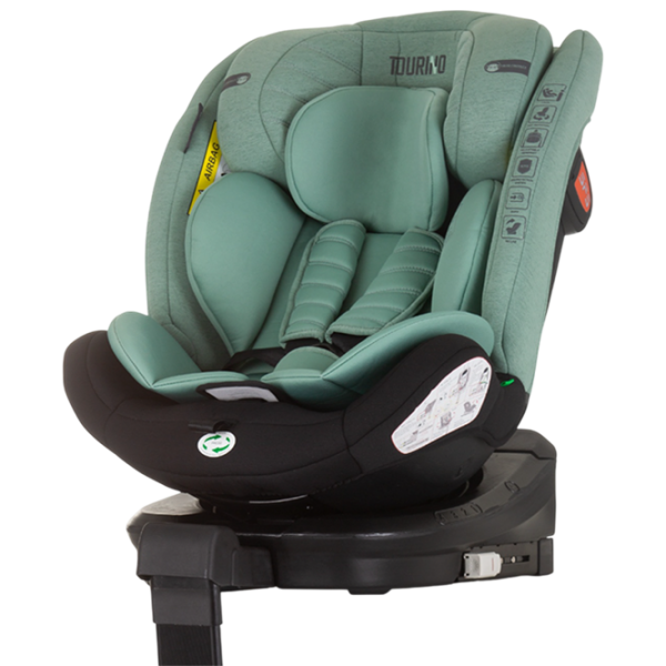 Scaun auto Chipolino Tourino STKTRN02406PG Green 0 luni - 12 ani, 36 kg photo 1