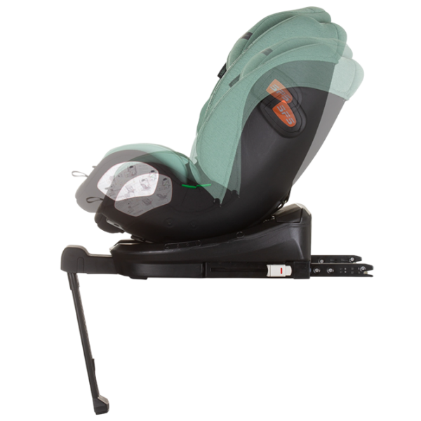 Scaun auto Chipolino Tourino STKTRN02406PG Green 0 luni - 12 ani, 36 kg photo 5