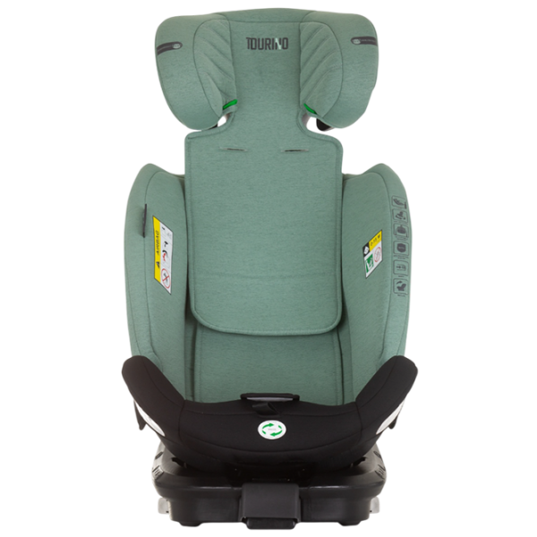 Scaun auto Chipolino Tourino STKTRN02406PG Green 0 luni - 12 ani, 36 kg photo 9