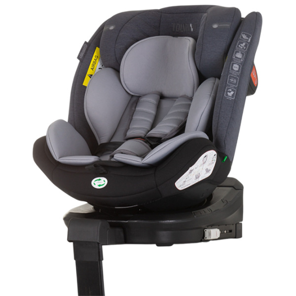 Scaun auto Chipolino Tourino STKTRN02403GY Gray 0 luni - 12 ani, 36 kg photo 1