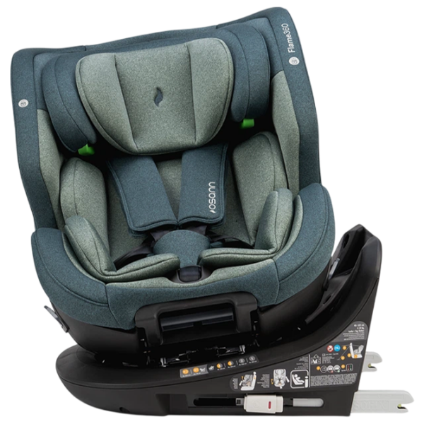 Scaun auto Osann Flame360 i-Size 4016428014549 Green 0 luni - 12 ani, 36 kg photo 4