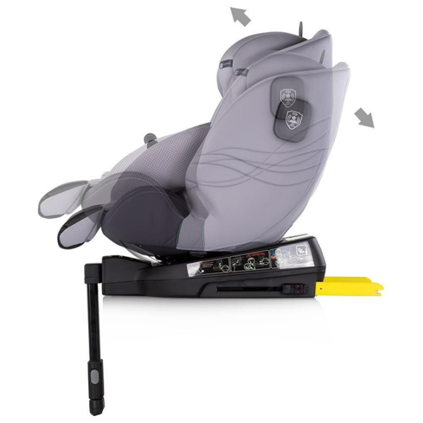 Scaun auto Chipolino Premium STKPR02502CL Gray 0 luni - 12 ani, 36 kg photo 5