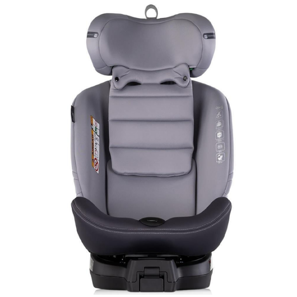 Scaun auto Chipolino Premium STKPR02502CL Gray 0 luni - 12 ani, 36 kg photo 9