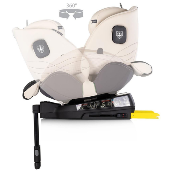 Scaun auto Chipolino Premium STKPR02503BI Beige 0 luni - 12 ani, 36 kg photo 6