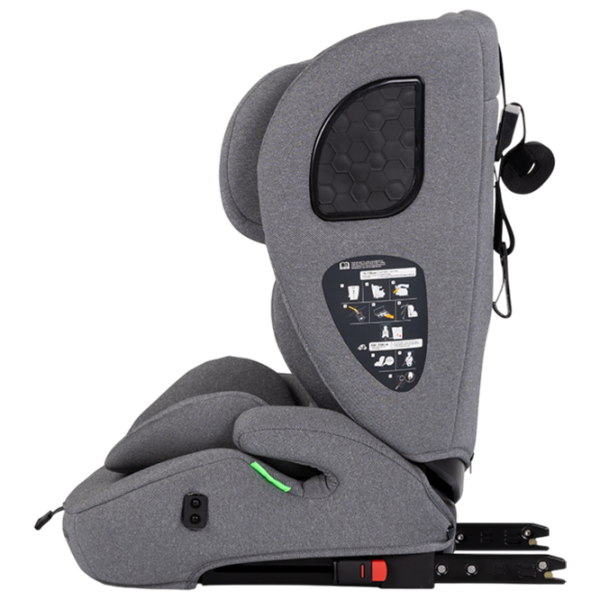 Scaun auto Chipolino TYCOON ISO STKTYCIS252CL Gray 3 ani - 12 ani, 36 kg photo 4