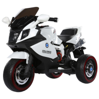 Motocicletă pentru copii Chipolino Lumix White 3+ | 30 kg | 3 km/h