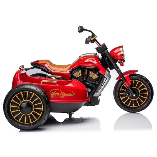 Детский мотоцикл Chipolino Duo Tron Красный 3+ | 50 кг | 3 км/ч photo 6