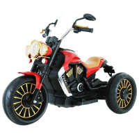 Motocicletă pentru copii Chipolino Turbo Red 3+ | 30 kg | 3 km/h