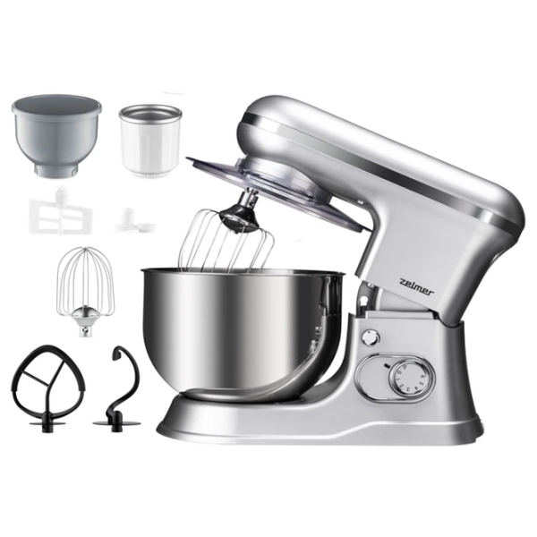 Mixer ZELMER ZKR1360 Gray 1200 W, Numărul de viteze: 6, Regim turbo photo 2
