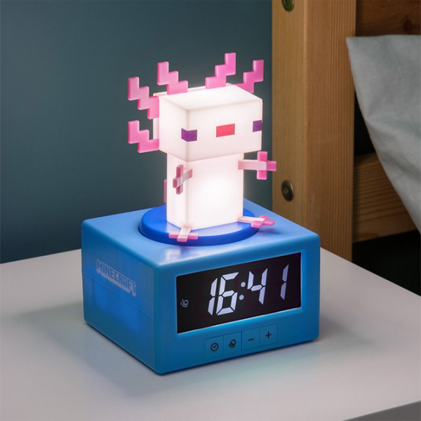 Deșteptător Paladone Axolotl Icon Alarm Clock De masă | Digital photo 2