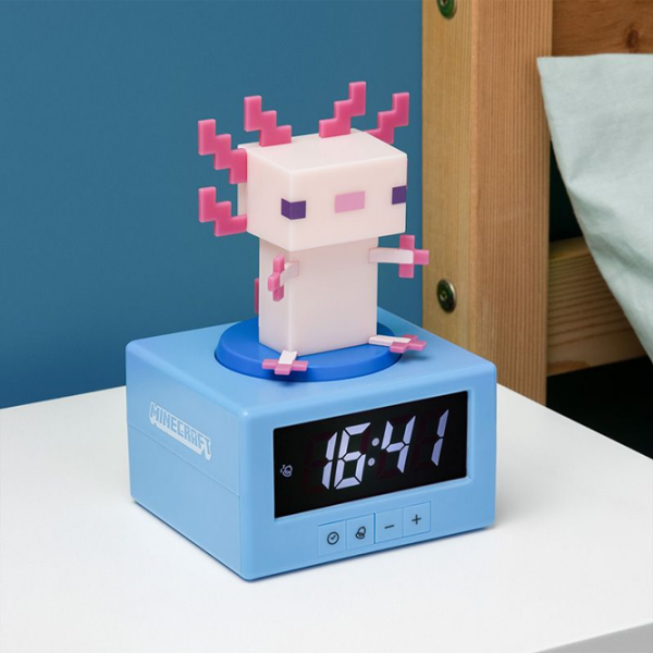 Deșteptător Paladone Axolotl Icon Alarm Clock De masă | Digital photo 3