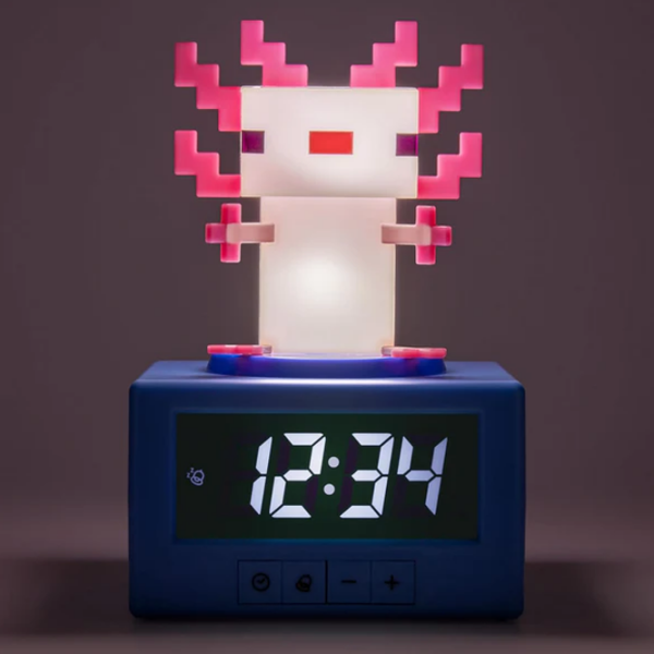 Deșteptător Paladone Axolotl Icon Alarm Clock De masă | Digital photo 5