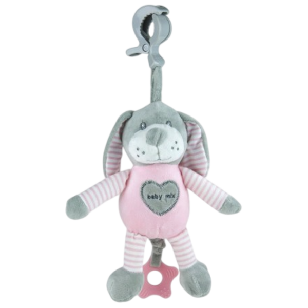 Jucărie moale Baby Mix STK-19393 Pink 0+