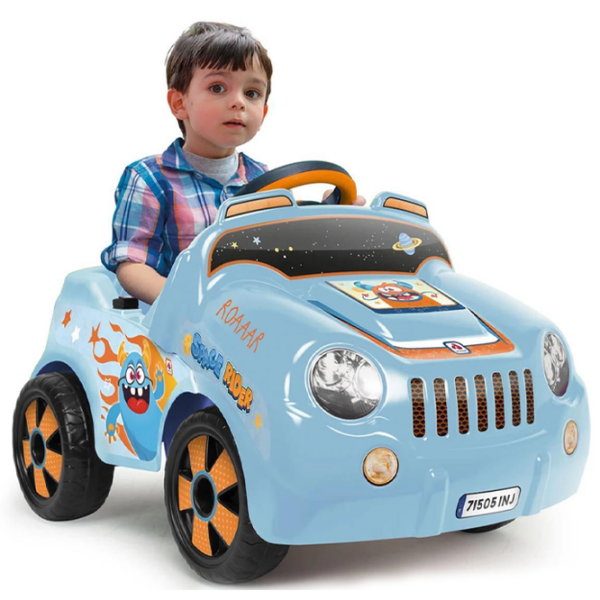 Электромобиль Injusa Big Boy 6V Space Rider Голубой 1+ | 30 кг | 4 км/ч photo 4