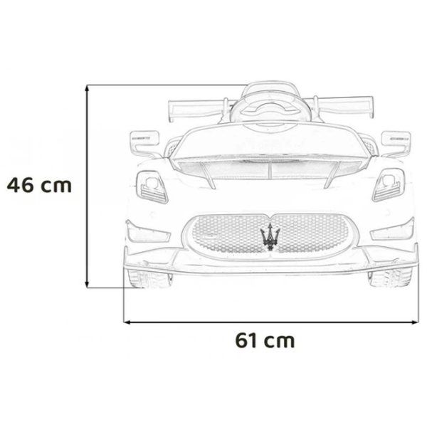 Электромобиль Maserati MC20 GT2 Ramiz PA.QLS-8601.BIA Белый 3+ | 35 кг | 7 км/ч photo 14