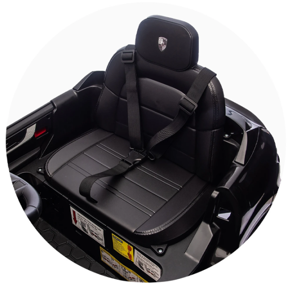 Электромобиль Porsche Kayenne Chipolino ELJPKA251BK Черный 3+ | 30 кг | 4 км/ч photo 8