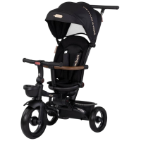 Triciclu Chipolino Urban Black  Metal / Pentru copii