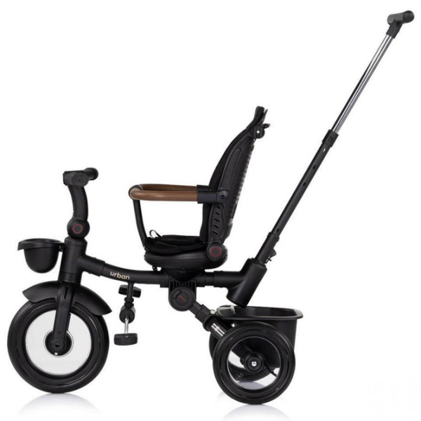 Triciclu Chipolino Urban Black  Metal / Pentru copii photo 6