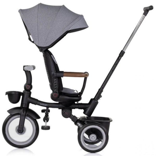 Triciclu Chipolino Urban Gray  Metal / Pentru copii photo 2