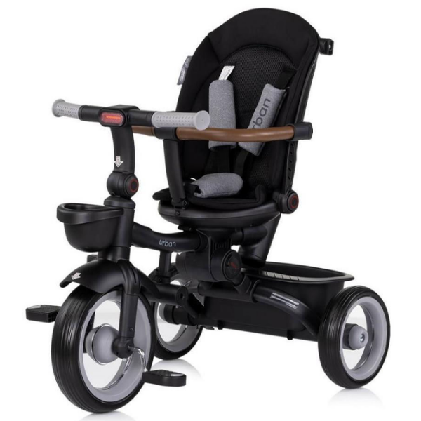 Triciclu Chipolino Urban Gray  Metal / Pentru copii photo 7