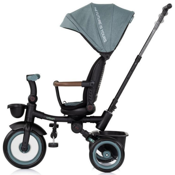 Triciclu Chipolino Urban Green  Metal / Pentru copii photo 2