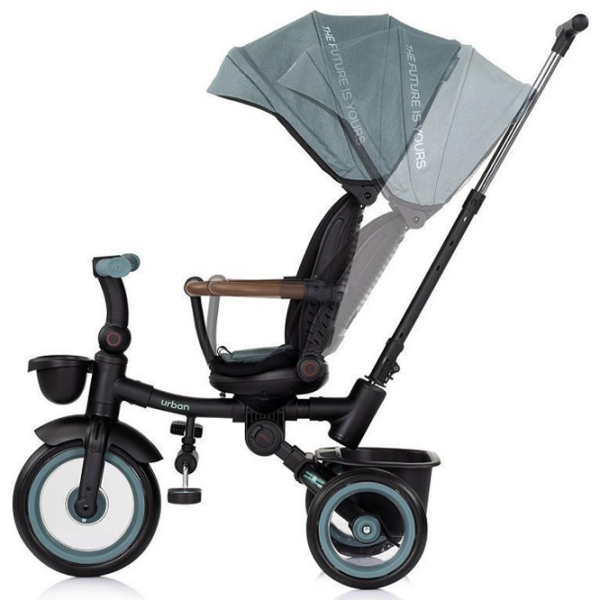 Triciclu Chipolino Urban Green  Metal / Pentru copii photo 3