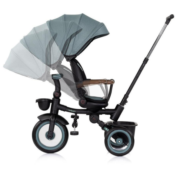 Triciclu Chipolino Urban Green  Metal / Pentru copii photo 5