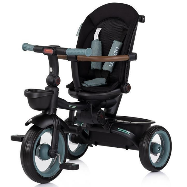 Triciclu Chipolino Urban Green  Metal / Pentru copii photo 7