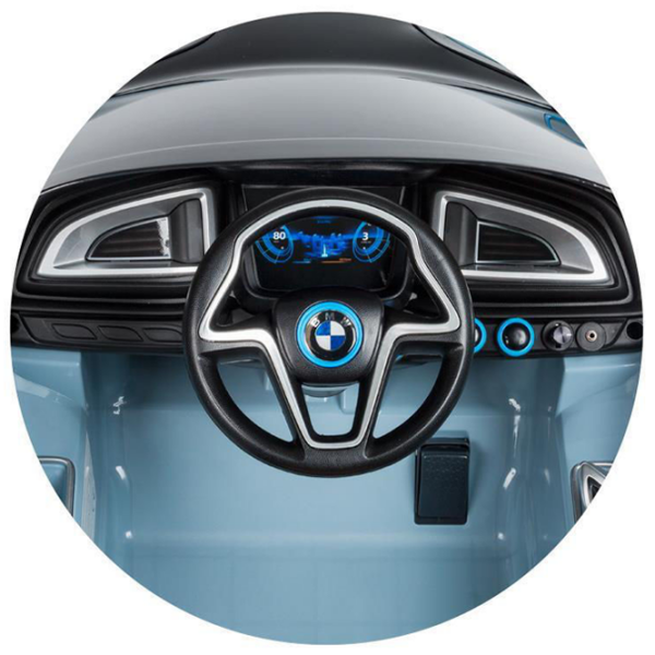 Электромобиль BMW I8 Concept Chipolino ELKBMWI83BK Синий 3+ | 30 кг | 5 км/ч photo 5