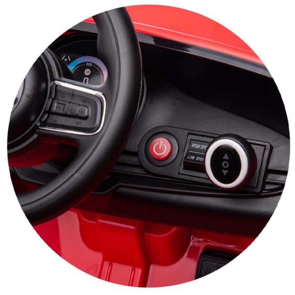 Электромобиль Fiat 500 Chipolino ELKFIAT23RE Красный 3+ | 30 кг | 3.2 км/ч photo 7