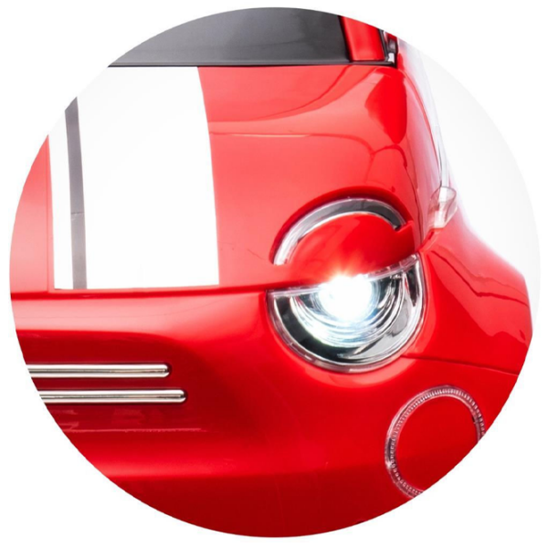 Электромобиль Fiat 500 Chipolino ELKFIAT23RE Красный 3+ | 30 кг | 3.2 км/ч photo 12