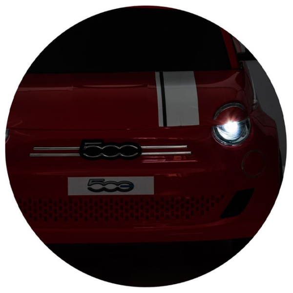 Электромобиль Fiat 500 Chipolino ELKFIAT23RE Красный 3+ | 30 кг | 3.2 км/ч photo 13