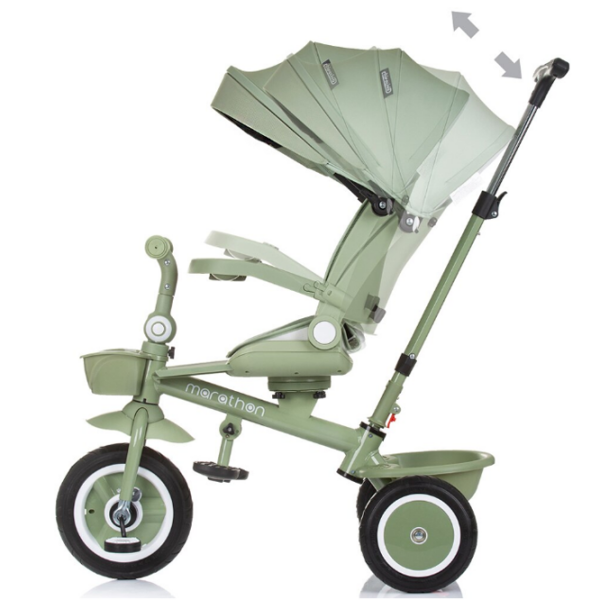 Triciclu Chipolino Marathon Green  Metal / Pentru copii photo 5
