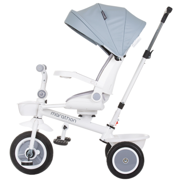 Triciclu Chipolino Marathon Gray  Metal / Pentru copii photo 2