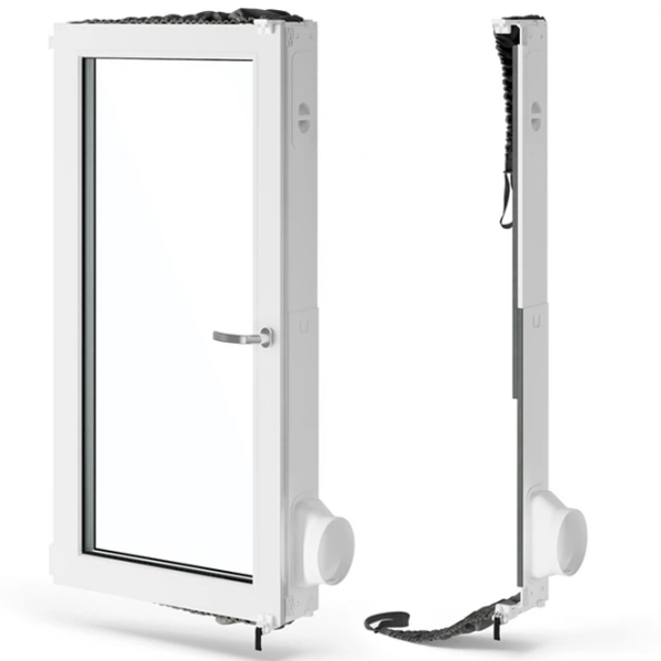 Set de montare pentru ferestre destinat aparatelor de aer condiționat Electrolux EWKIT5 Connection KIT White  | | White photo 2