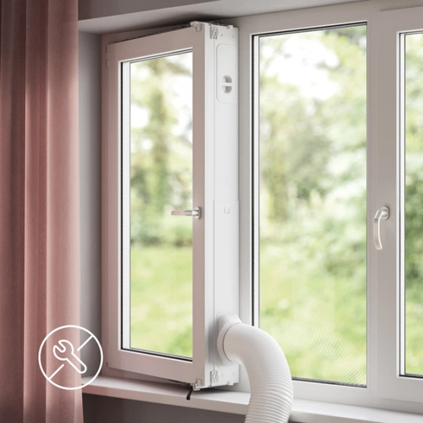 Set de montare pentru ferestre destinat aparatelor de aer condiționat Electrolux EWKIT5 Connection KIT White  | | White photo 8