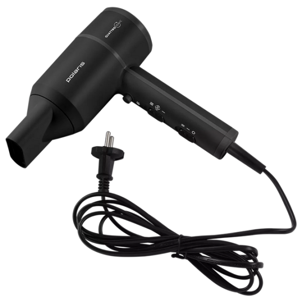 Фен Polaris PHD2044Ti Quattro Ionic Черный  photo 9