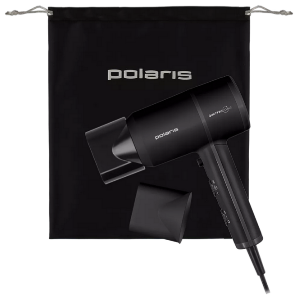 Фен Polaris PHD2044Ti Quattro Ionic Черный  photo 10