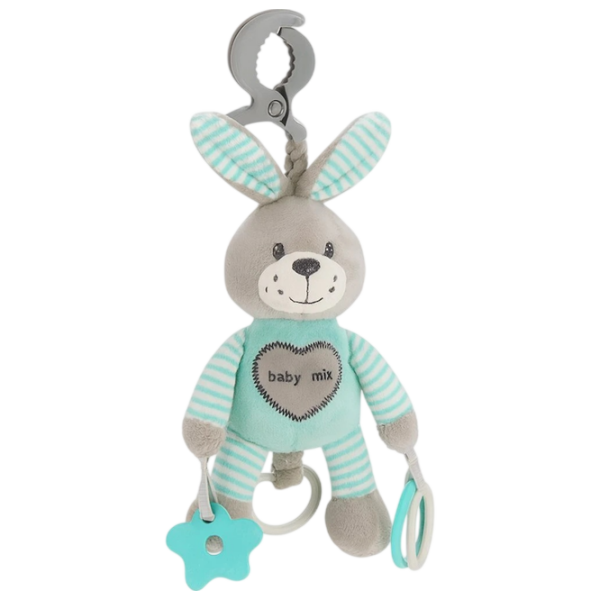 Jucărie moale Baby Mix Baby Mix Rabbit STK-19445 MR Mint 0+