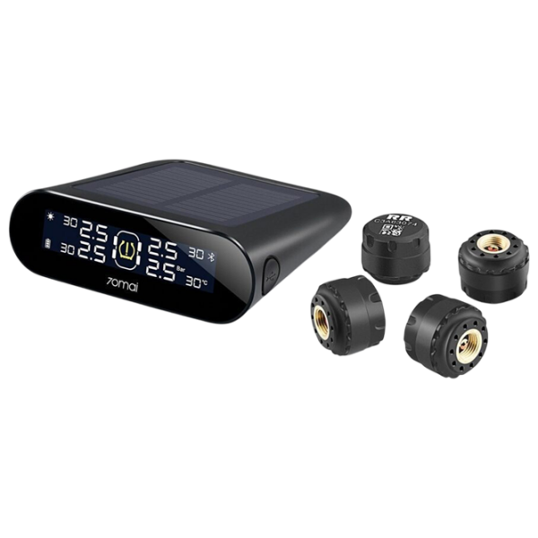 Sistemul de monitorizare a presiunii în pneuri 70mai T05 Black Plastic photo 2