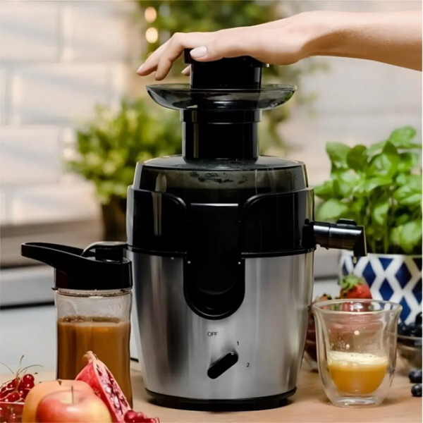 Storcator de fructe ZELMER ZJE4800 Inox 800 W, Centrifugă, Numărul de viteze: 2 photo 5