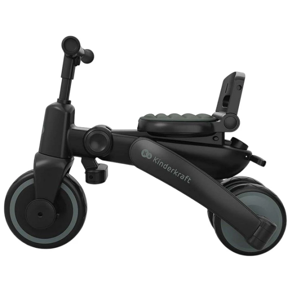 Bicicletă fără pedale KinderKraft JAZZ 3 8" Green Black Metal / Pentru copii photo 3