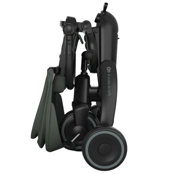 Bicicletă fără pedale KinderKraft JAZZ 3 8" Green Black Metal / Pentru copii photo 7
