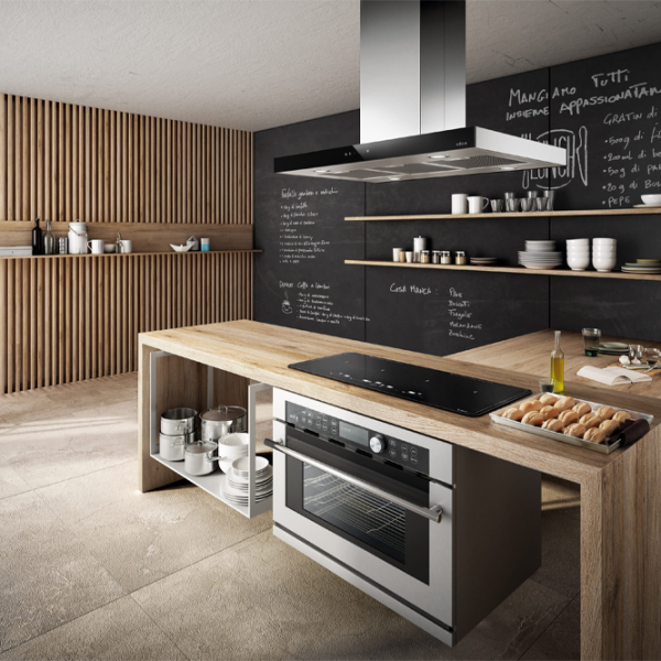 Вытяжка Elica JOY ISLAND WHIX/A/90 Нержавеющая сталь 90 см, Рециркуляция, 1200 м³/ч photo 5