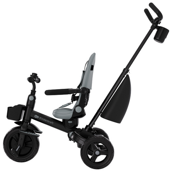 Triciclu KinderKraft AVEO 2 PLUS Gray  Metal / Pentru copii photo 4