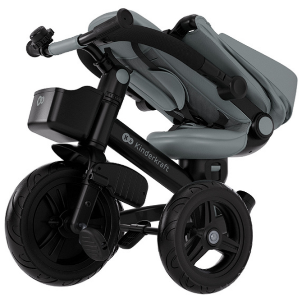 Triciclu KinderKraft AVEO 2 PLUS Gray  Metal / Pentru copii photo 5