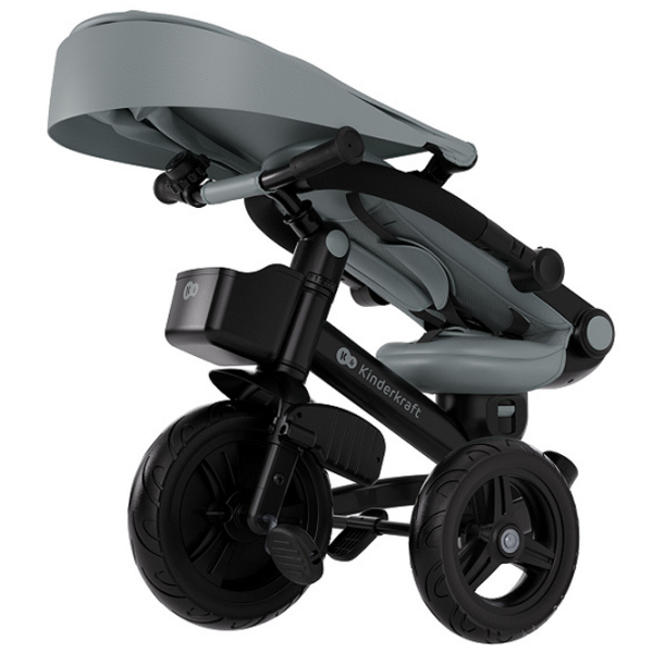 Triciclu KinderKraft AVEO 2 PLUS Gray  Metal / Pentru copii photo 6