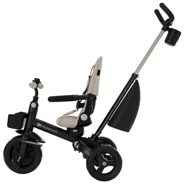 Triciclu KinderKraft AVEO 2 PLUS Beige  Metal / Pentru copii photo 5