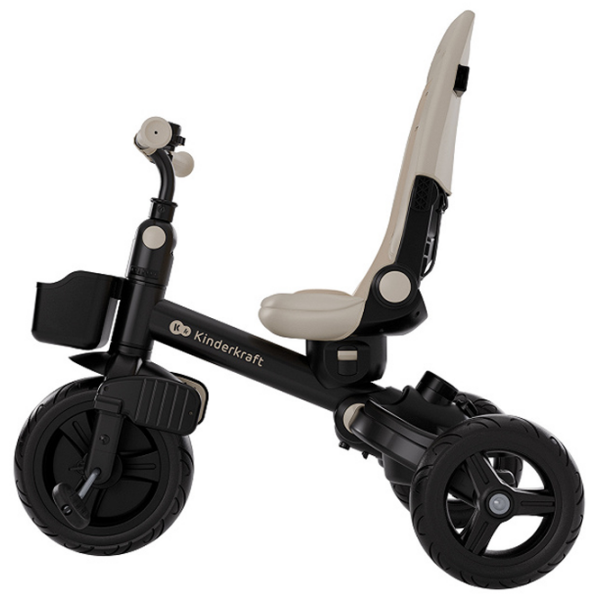 Triciclu KinderKraft AVEO 2 PLUS Beige  Metal / Pentru copii photo 6